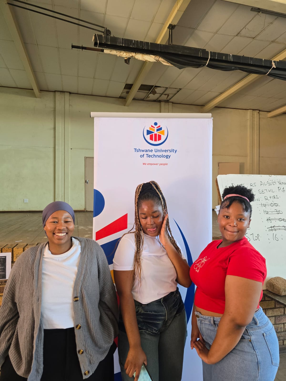 EEA team at Madiba A Toloane — Zintle, Khanyi and Buhle